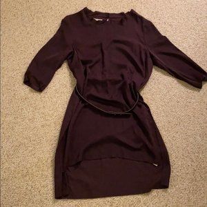Acne Plum Cutout Dress